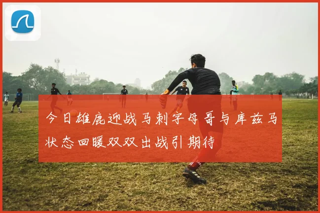 今日雄鹿迎战马刺字母哥与库兹马状态回暖双双出战引期待